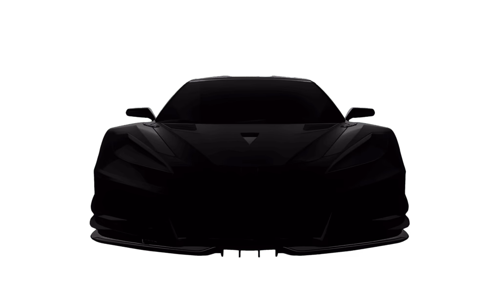 Car with headlights off